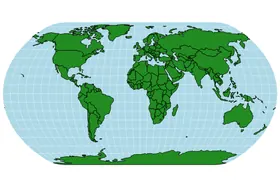 Thumbnail of the Altair example “World Map”